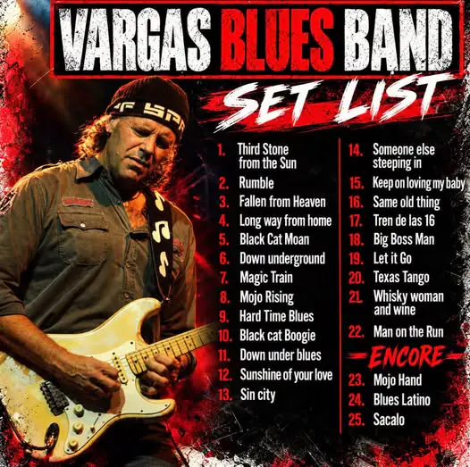 Vargas Blues Band en Sala Óxido (Guadalajara)
