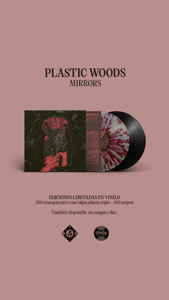 PLASTIC WOODS - Mirrors - mockup with all LP (IG story)
