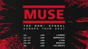 Muse amplía su gira europea y confirma un segundo concierto en el Roig Arena de Valencia en enero de 2027