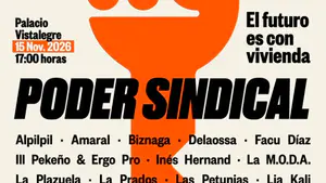 Poder Sindical congrega en el Palacio Vistalegre a Amaral, Zahara, Biznaga y La M.O.D.A. por el derecho a la vivienda