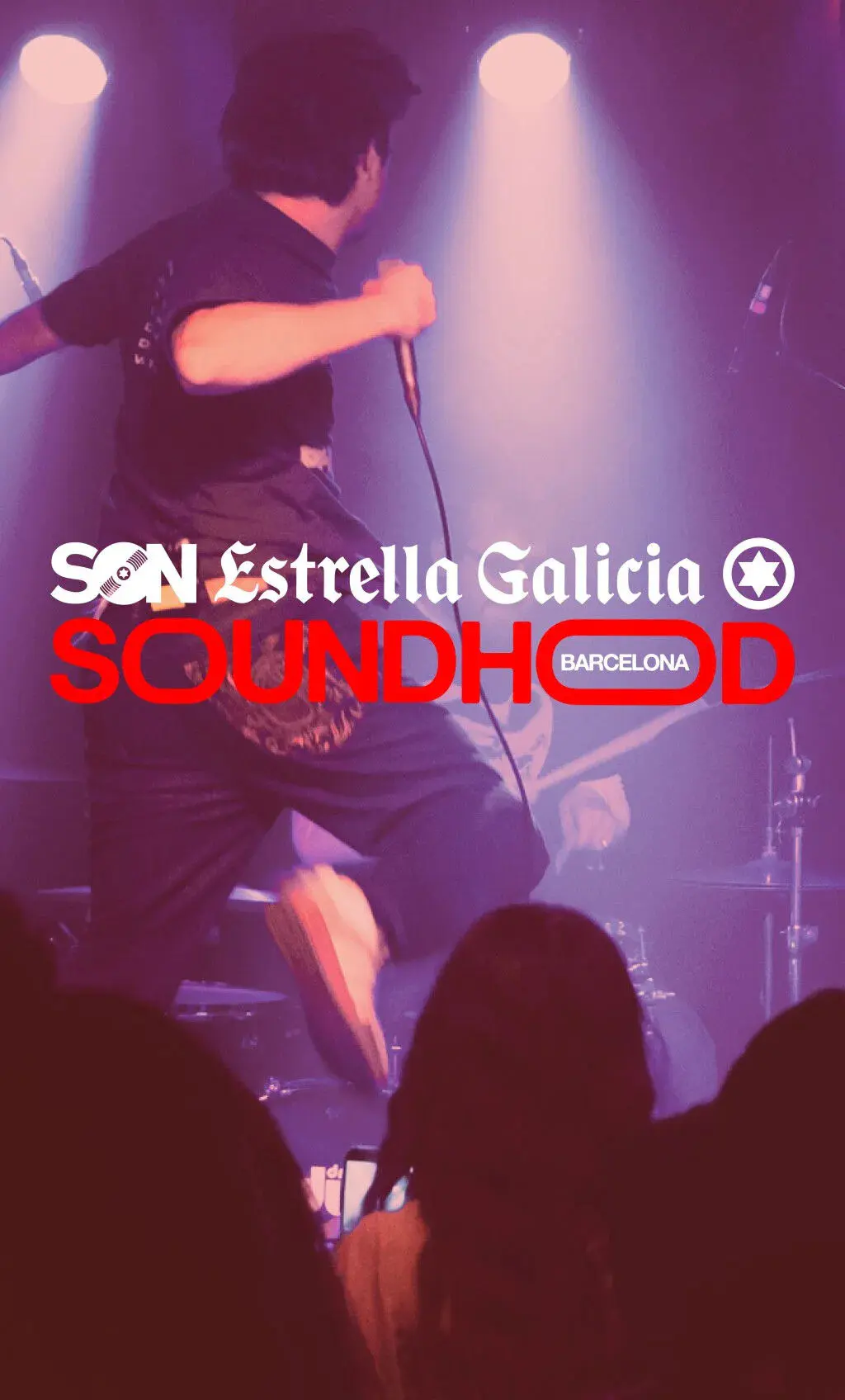 Cartel Soundhood SON Estrella Galicia Barcelona 2026